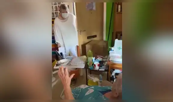 Madre e hija tienen emotivo reencuentro tras pasar cuatro meses separadas por la cuarentena [VIDEO]