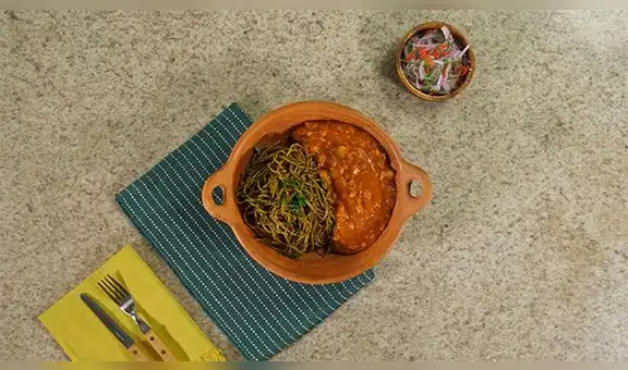 Típico: ¿Cómo preparar la Carapulcra con Sopa Seca Chinchana?