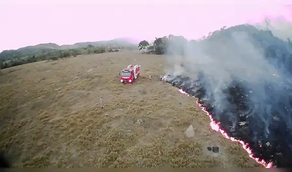 En 18 días incendio en Amazonía de Brasil devoró varias hectáreas de bosque: así se ven los daños desde satélite [VIDEOS]