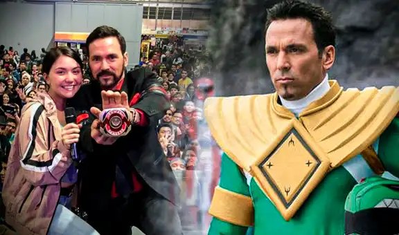 La vez que David Frank, el icónico power ranger verde, visitó el Perú para la Comic Con Lima 2019