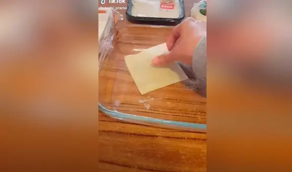 Peruana enseña a preparar lasaña casera con masa de wantán en poco tiempo