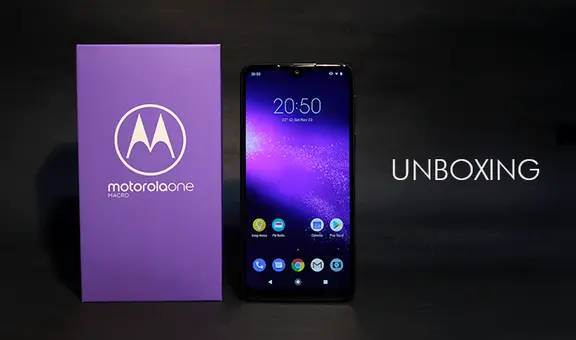 Motorola One Macro: unboxing del nuevo smartphone especializado en macrofotografía [VIDEO]