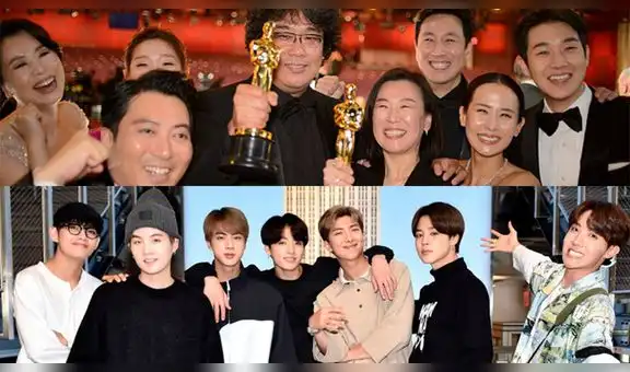 BTS no puede contener su emoción por histórico triunfo de ‘Parasite’ en los Oscar 2020