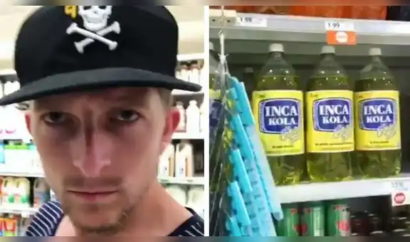 Vía Facebook: increíble reacción de un joven al ver una Inka Kola causa furor en las redes