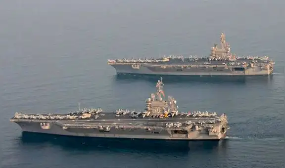 EE.UU.: Portaaviones norteamericanos se dirigen a la Península de Corea 