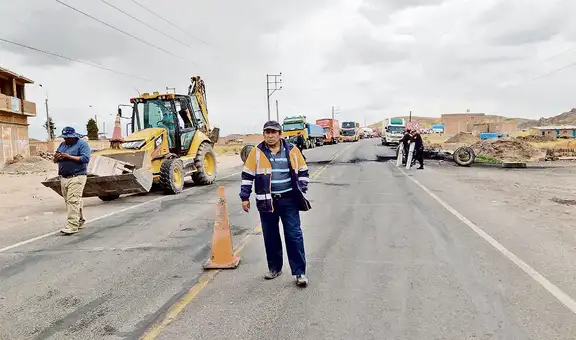 Paro de transportistas se intensificó en el sur del país