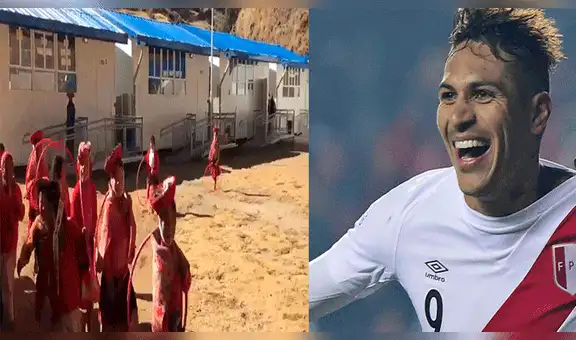 A casi 4 metros de altura, niños muestran su apoyo a la selección con conmovedor gesto [VIDEO]