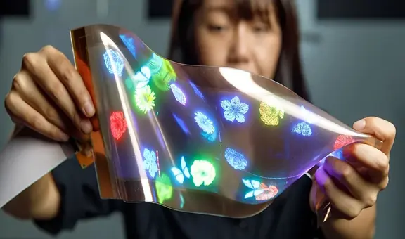 LG presenta la primera pantalla flexible que puede doblarse y estirarse de 12 a 14 pulgadas