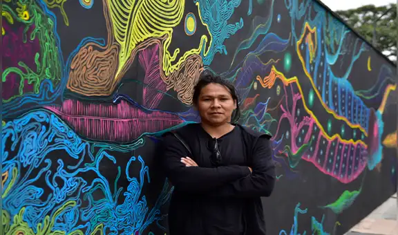 La Municipalidad de San Isidro presenta un mural del artista Rember Yahuarcani