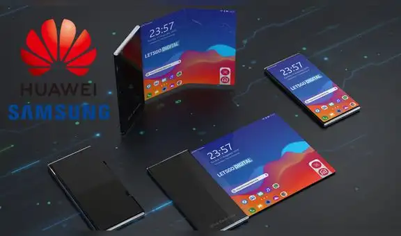 Rival de Huawei y Samsung trabaja en un curioso smartphone enrollable [FOTOS]