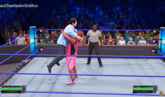 Phillip Chu Joy vs. Mayimbu en WWE 2K22: fan peruano crea mod que los enfrenta en el cuadrilátero