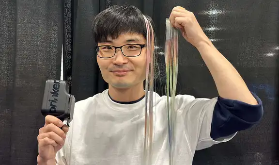 CES 2023: presentan una impresora que puede teñir el pelo de cualquier color en segundos