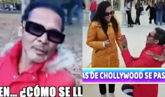 Kike Suero pide matrimonio a Vicky Torero en España y su hija lo trolea: “Tienes que divorciarte”