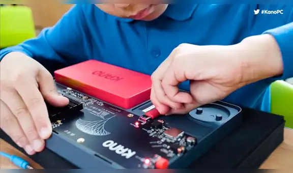 Microsoft y Kano lanzan computadora portátil que puede ser ensamblada por niños [VIDEO]