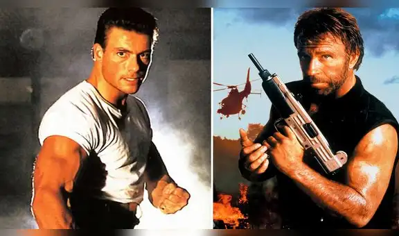 Chuck Norris: el split que opacó a Jean-Claude Van Damme