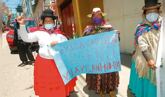 Puno: Aimaras viajarán a Bolivia para exponer su rechazo a proyecto Vilavilani  