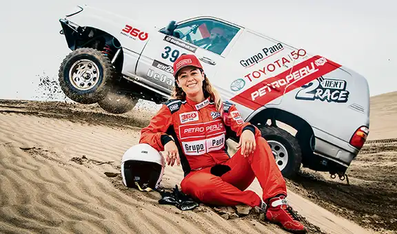Fernanda Kanno en el Dakar: del Perú para Arabia