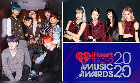 BTS y BLACKPINK ganan en los iHeart Radio Music Awards 2020
