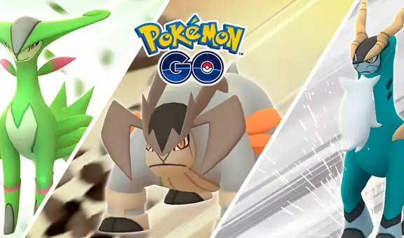 Pokémon GO: ¿cómo vencer a Cobalion, Terrakion y Virizion en incursiones?