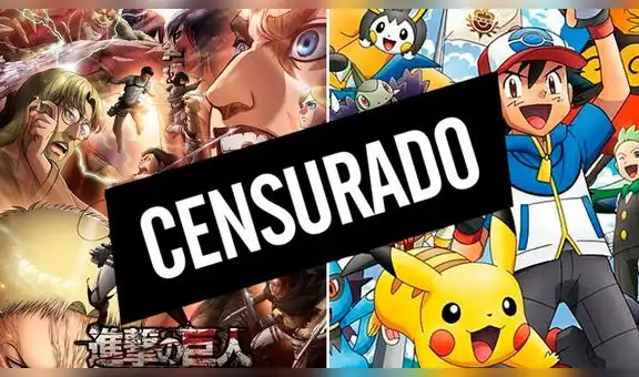 Animes baneados: Shingeki no Kyojin, Pokémon y Death Note son algunos de los animes prohibidos en diversos países 