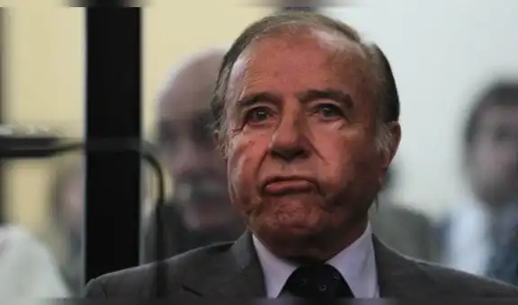 Argentina: confirman pena de 4 años y medio para expresidente Carlos Menem