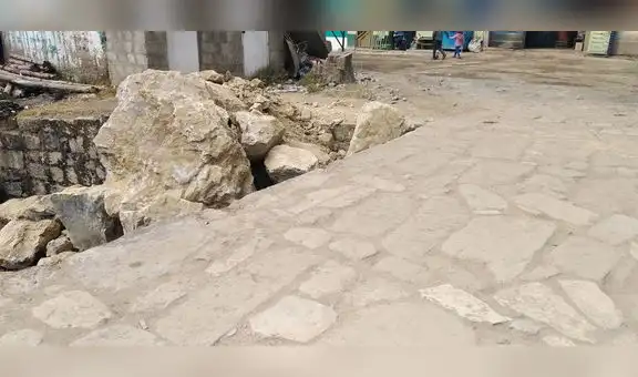 Pasco: monumento nacional protagonista de colección numismática es cubierto con desmonte [FOTOS]