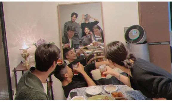 Lee Min Ho se reencuentra con el elenco de ‘The king: Eternal monarch’