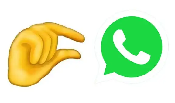 WhatsApp: el real significado del polémico emoji de la mano pellizcando a alguien [FOTOS]
