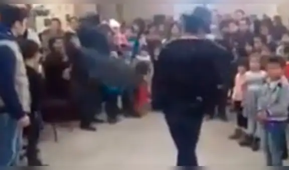 Facebook viral: joven termina noqueado al intentar superar a imitador de Michael Jackson [VIDEO]