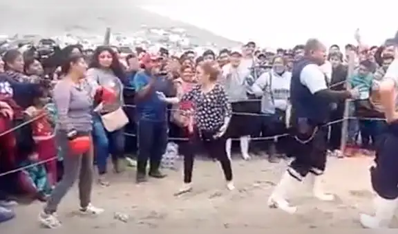 Facebook viral: increíble pelea de boxeo entre peruana y venezolana enfada a usuarios [VIDEO]