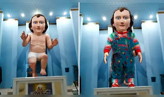 Los mejores memes del Niño Dios gigante de Zacatecas en Facebook y Twitter