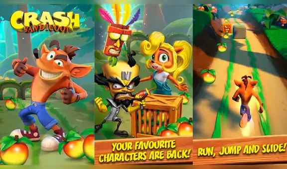 Crash Bandicoot Mobile ya está en Android y así lo puedes descargar [VIDEO]