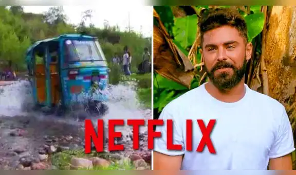 Zac Efron viaja a Iquitos a bordo de un mototaxi para docuserie de Netflix