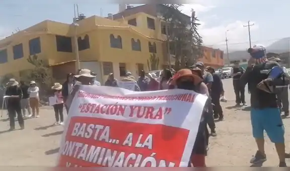 Denuncian presunta contaminación por fábrica de cementos Yura en Arequipa
