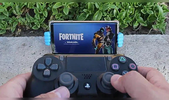 ¿Sabías que puedes usar el mando de la PS4 para jugar Fortnite o Free Fire en tu celular?