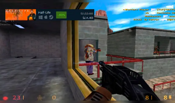 Steam: Half-Life en oferta y lo puedes comprar a menos de S/. 5