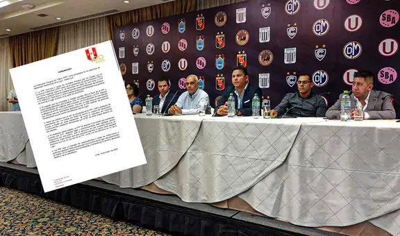 FPF se pronuncia tras conferencia de prensa de clubes que decidieron no participar en Liga 1