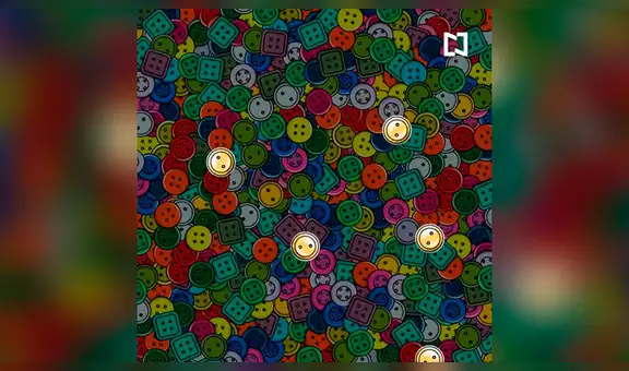 ¿Ves los botones dorados escondidos en la imagen? El reto visual que pocos pueden superar [FOTOS]