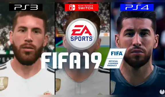 FIFA 19: Comparación de gráficos en Nintendo Switch, PS3 y PS4 [VIDEO]
