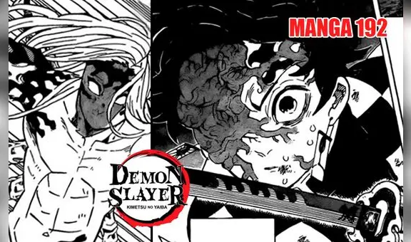 Kimetsu no Yaiba manga 192: Tanjiro y Muzan inician épica pelea