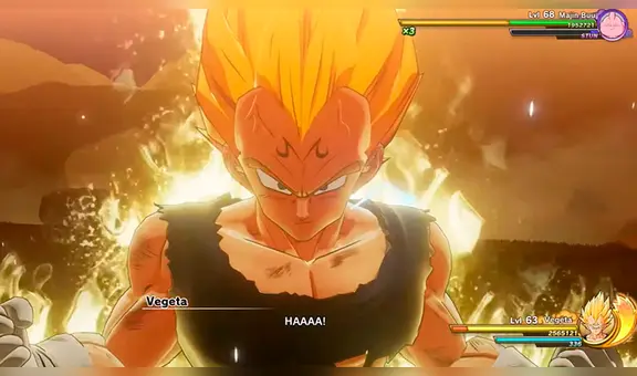 Dragon Ball Z Kakarot recrea el sacrificio de Majin Vegeta frente a Majin Boo en nuevo gameplay [VIDEO]
