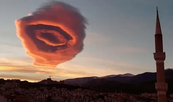 ‘Ojo en el cielo’: ¿por qué ha aparecido una misteriosa nube gigante en Turquía?