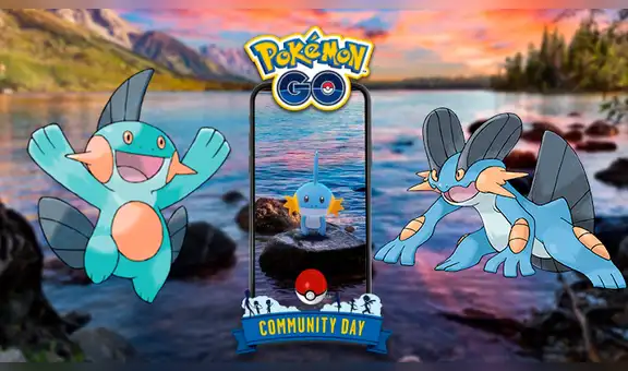 Pokémon GO: evolución de Mudkip aprenderá este movimiento en el Community Day [FOTOS]