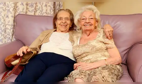 Mantienen una amistad por 78 años y deciden mudarse a vivir juntas al mismo asilo