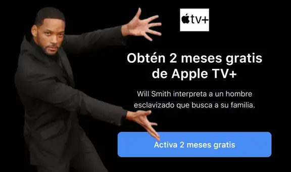 Will Smith regala dos meses de Apple TV+: ¿cómo obtener la oferta del streaming?