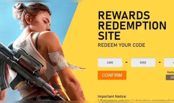 Garena Free Fire: códigos de HOY y los pasos completos para activarlos en tu cuenta [VIDEO]