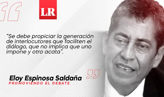 ¿Qué hacemos para bajar el actual tono político?, por Eloy Espinosa Saldaña