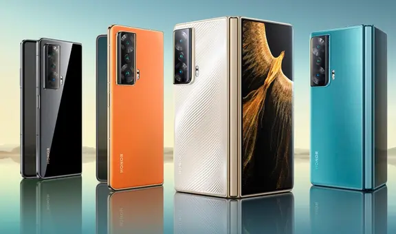 Honor quiere competir con Samsung y lanza su propio teléfono plegable Honor Magic Vs