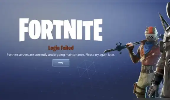 Fortnite no resistió y sus servidores colapsaron en las últimas 24 horas