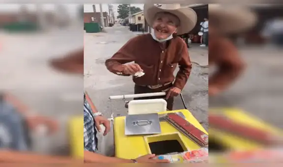 Familia compró todos los helados a abuelito para que vaya a celebrar el Día del Padre [VIDEO]